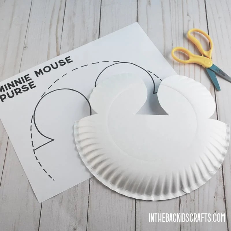MINNIE CRAFT AND MICKEY CRAFT STEP 1