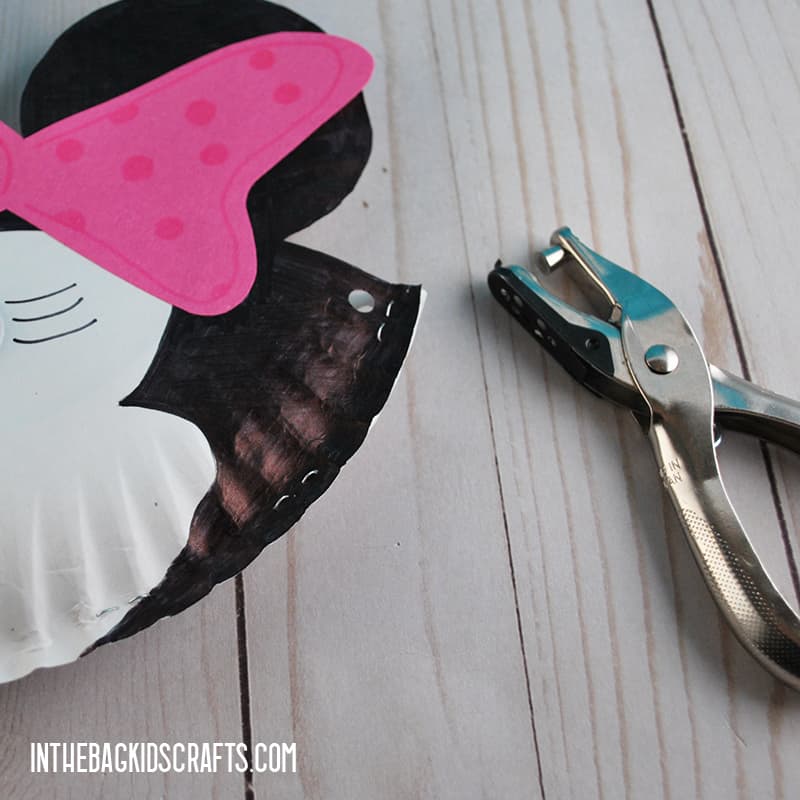 MINNIE CRAFT AND MICKEY CRAFT STEP 5