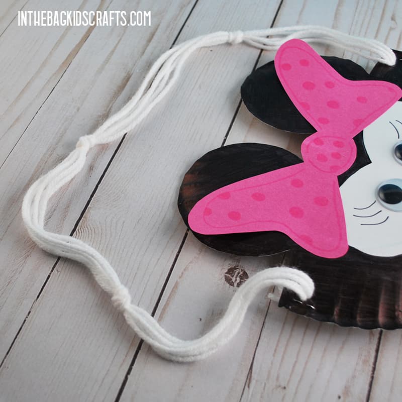 MINNIE CRAFT AND MICKEY CRAFT STEP 6