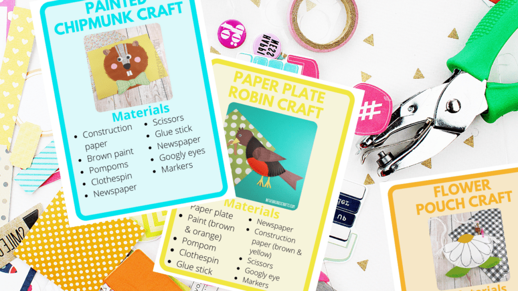 Spring Craft Flashcards