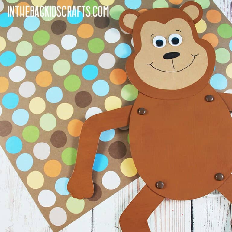 PAPER PLATE MONKEY CRAFT