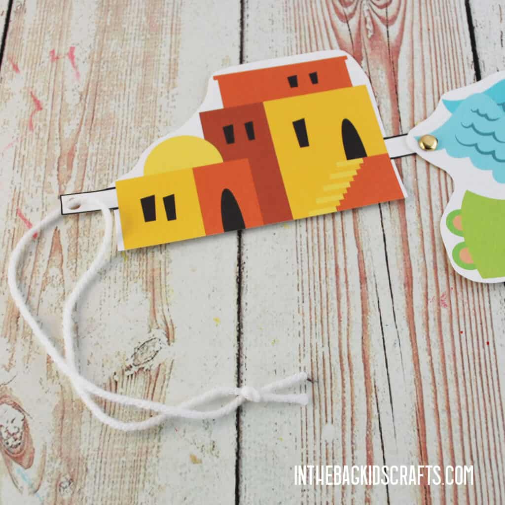NATIVITY PAPER CRAFT STEP 5