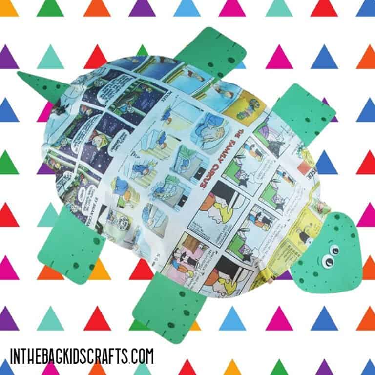 PAPER TURTLE CRAFT