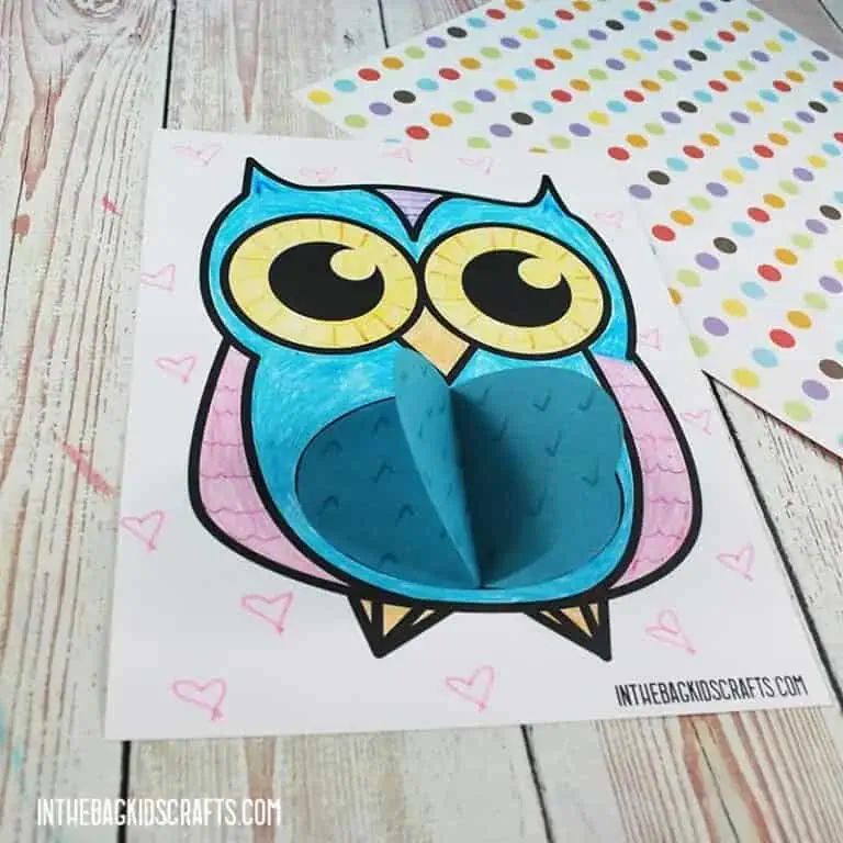 PRINTABLE OWL CRAFT