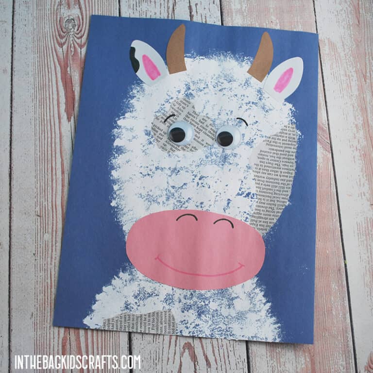 COW CRAFT FOR KIDS