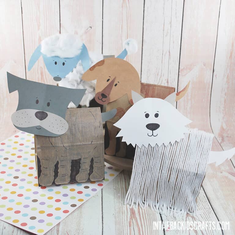DOG CRAFTS FOR KIDS
