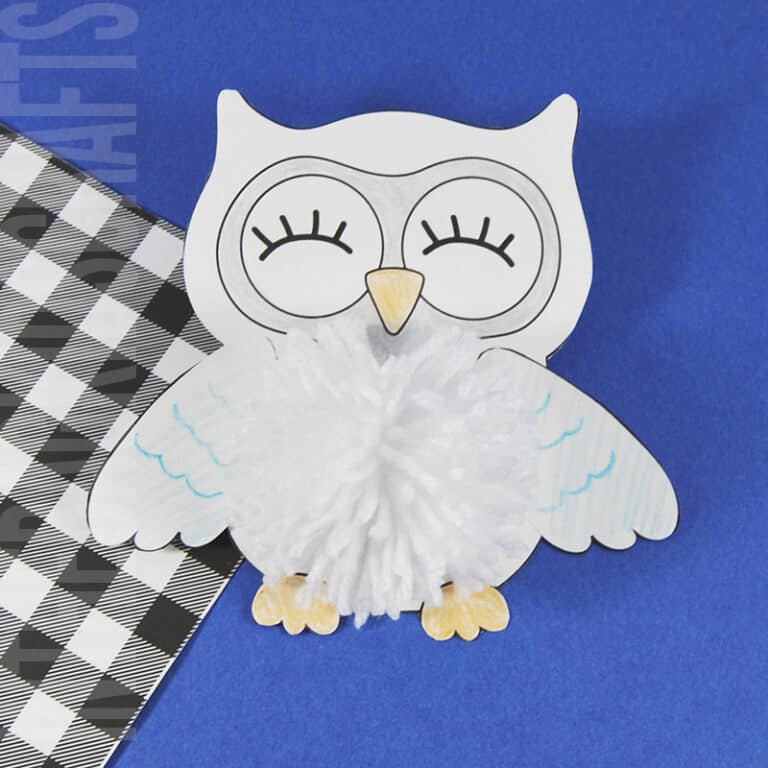 Arctic Owl Craft for Kids