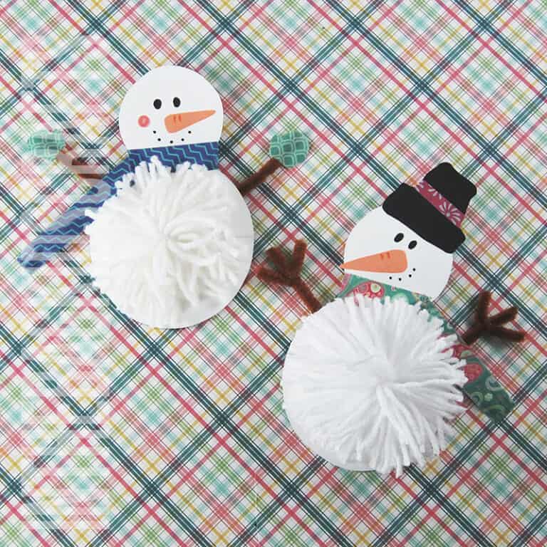 snowman craft for kids