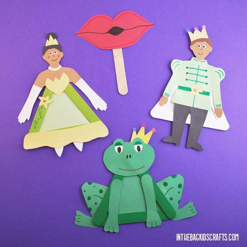 The Princess and the Frog Crafts for Kids