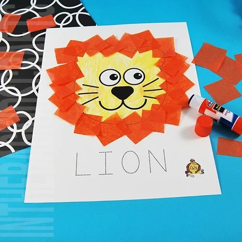 Lion Craft for Preschoolers