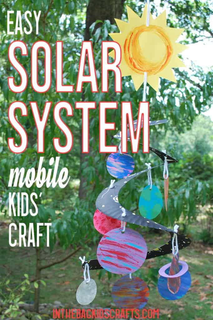 DIY SOLAR SYSTEM MOBILE CRAFT 