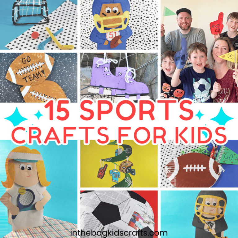 sports crafts for kids