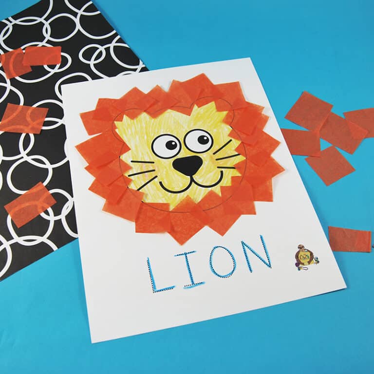 Lion Craft for Preschoolers