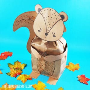 SQUIRREL CRAFT FOR KIDS