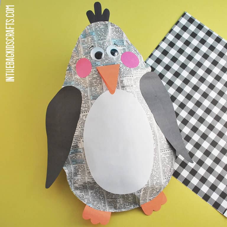 EASY PENGUIN CRAFT FOR KIDS