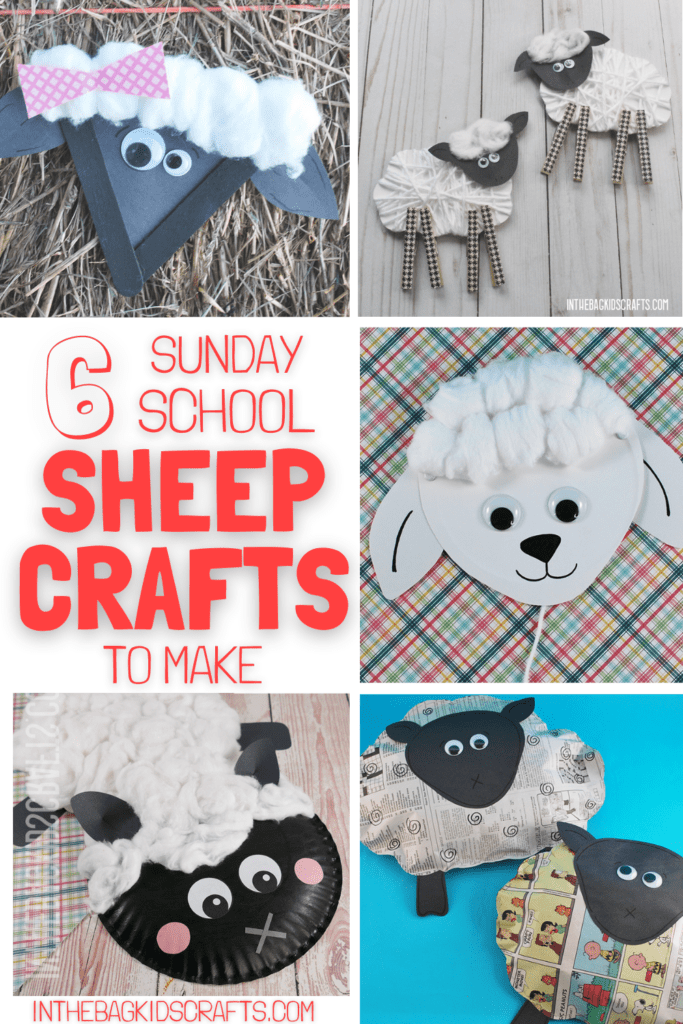 Sunday School Craft Ideas 6 Sheep Crafts for kids 