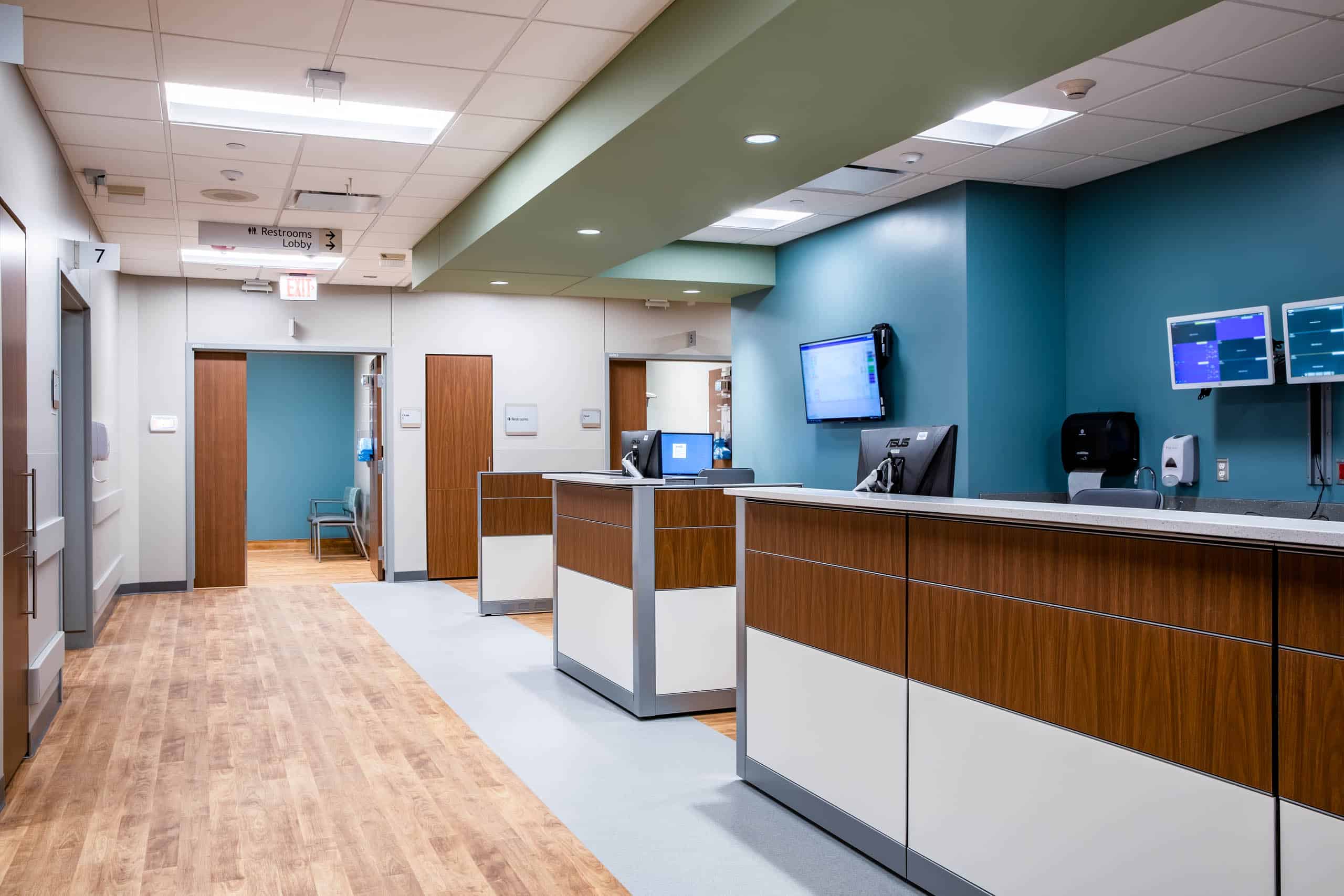15 November 2021 – Methodist Hospital Emergency Department Renovation – Interior pictures of the Methodist Hospital Emergency Department Renovation, Phase One, Methodist Hospital in Omaha, Nebraska. PHOTO/Methodist Health System