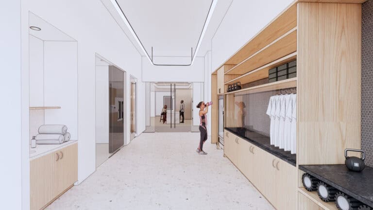 Rendering courtesy of HOK.