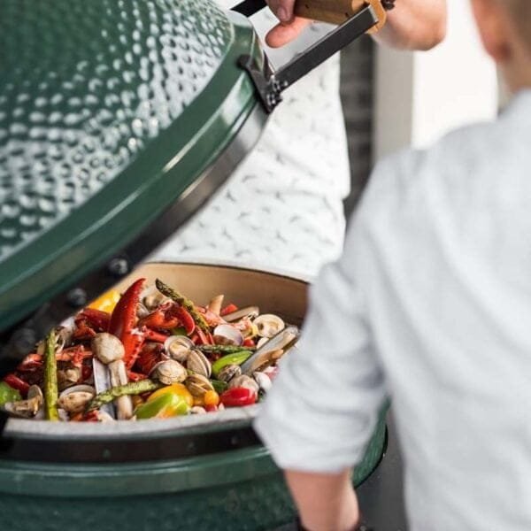 Barbecue Kamado Ø 40cm sur chariot -Big Green Egg Medium – Image 11