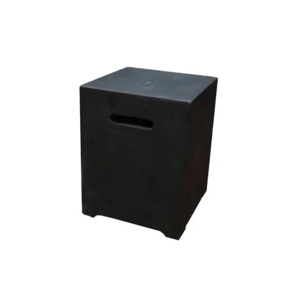 Coffre de bouteille à gaz anthracite pour table brasero MANHATTAN / METROPOLIS / HAMPTON - Elementi