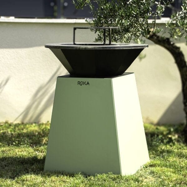 Brasero Barbecue + Plancha ø85 cm Eucalyptus - Roka
