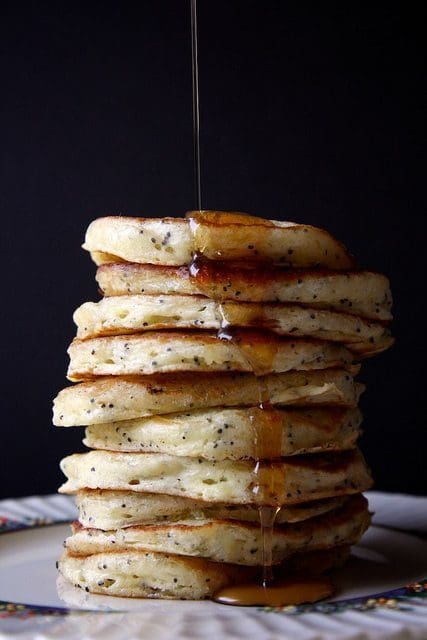 lemon poppyseed pancakes