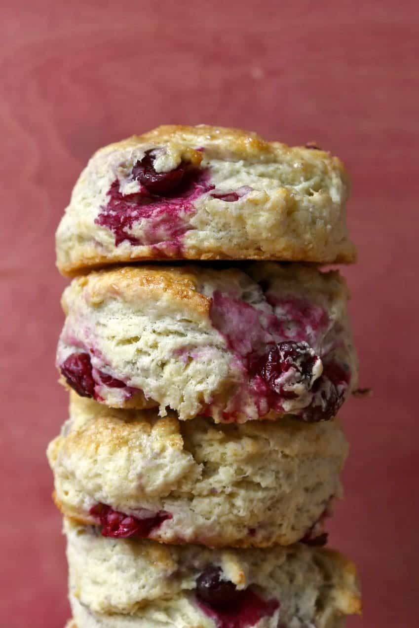 fresh cranberry scones