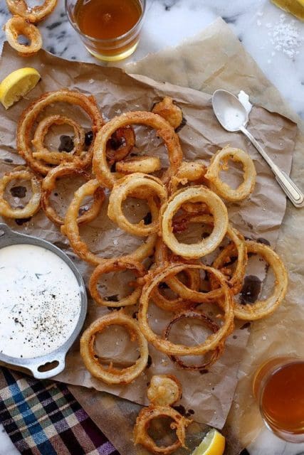 Beer Battered Onion Rings