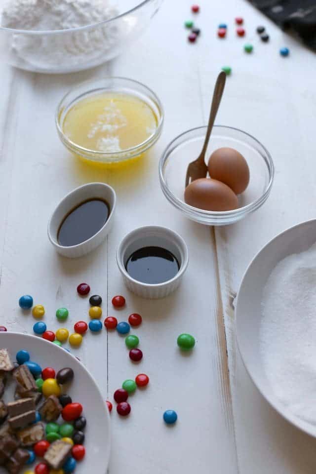 Candy Bar Cookie Bars