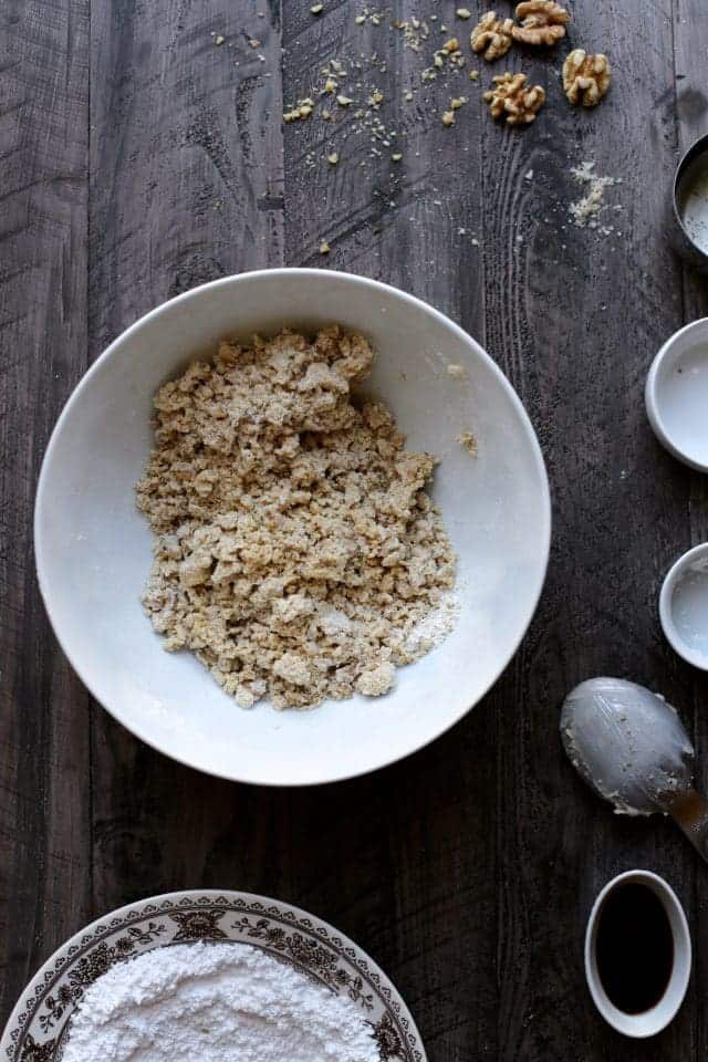 Butter Walnut Cookies