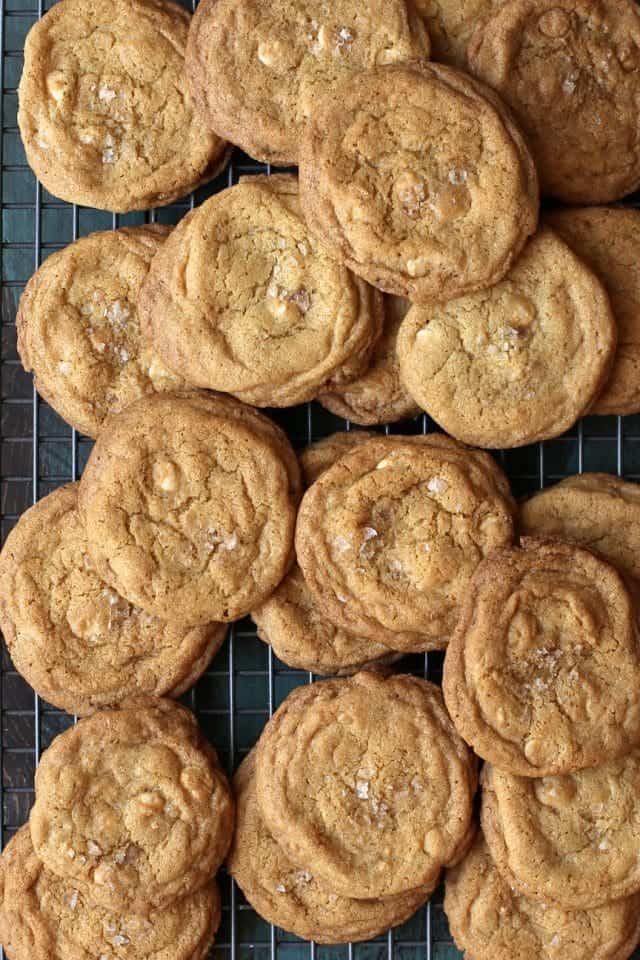 Grapefruit White Chocolate Brown Butter Cookies