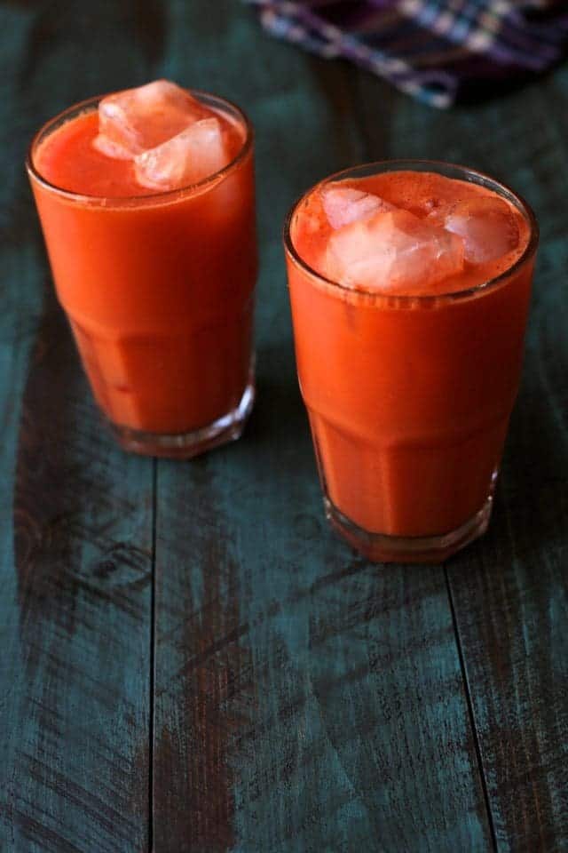 Winter Citrus Booster with ginger and sweet potato