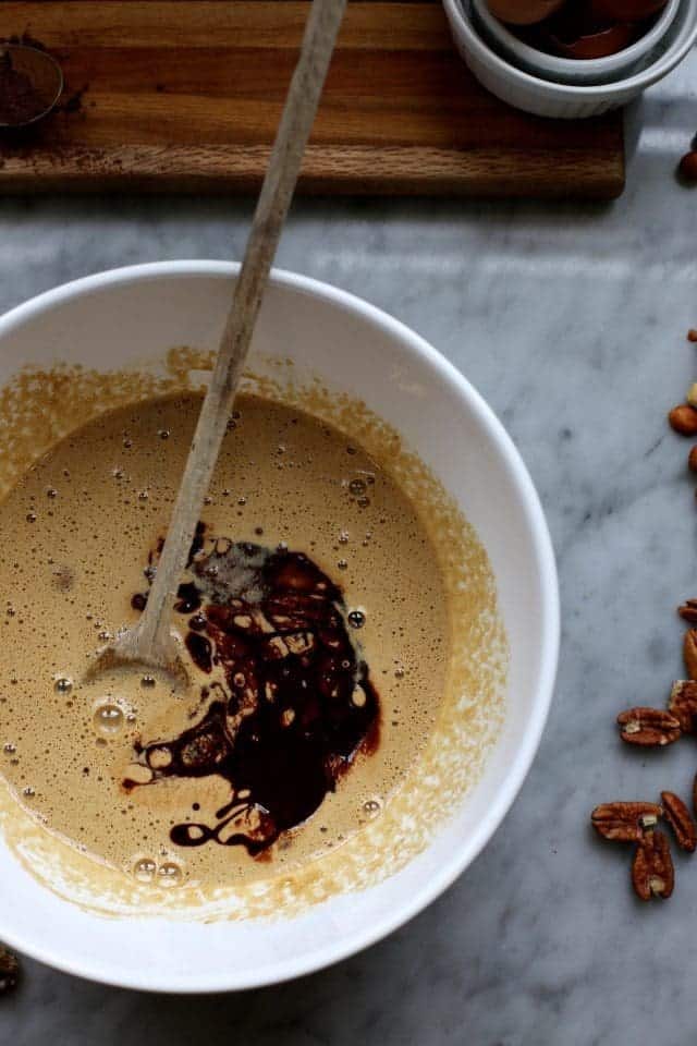 Extra Nutty Dark Chocolate Brownies