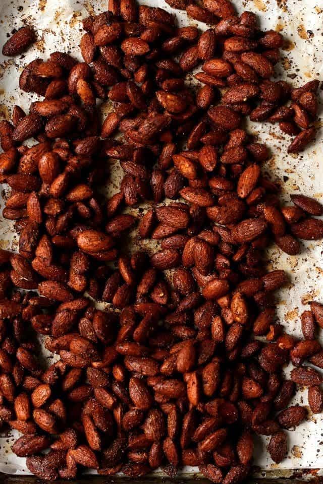 Maple Tamari Roasted Almonds