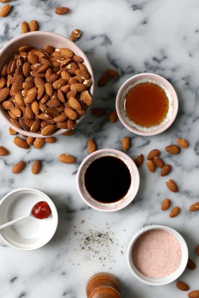 Maple Tamari Roasted Almonds