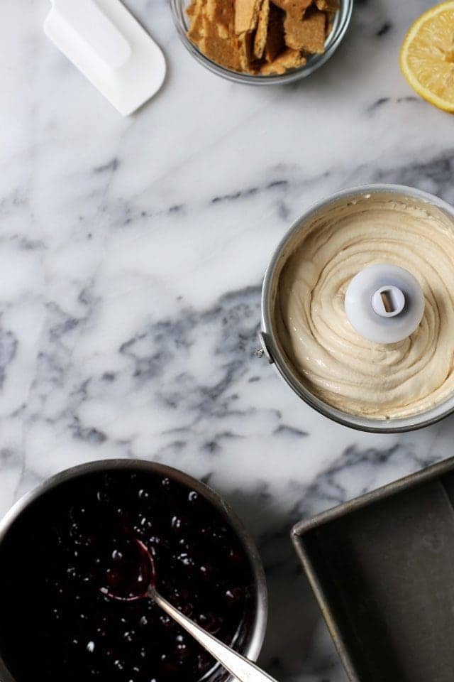 Blueberry Cheesecake Ice Cream