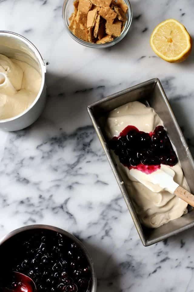 Blueberry Cheesecake Ice Cream