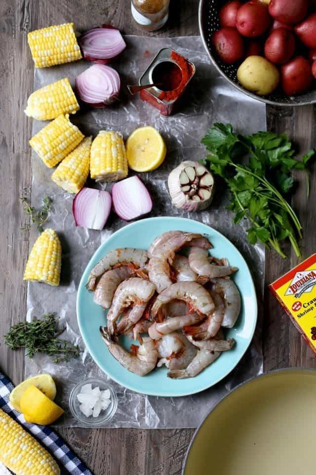 Easy New Orleans Shrimp Boil