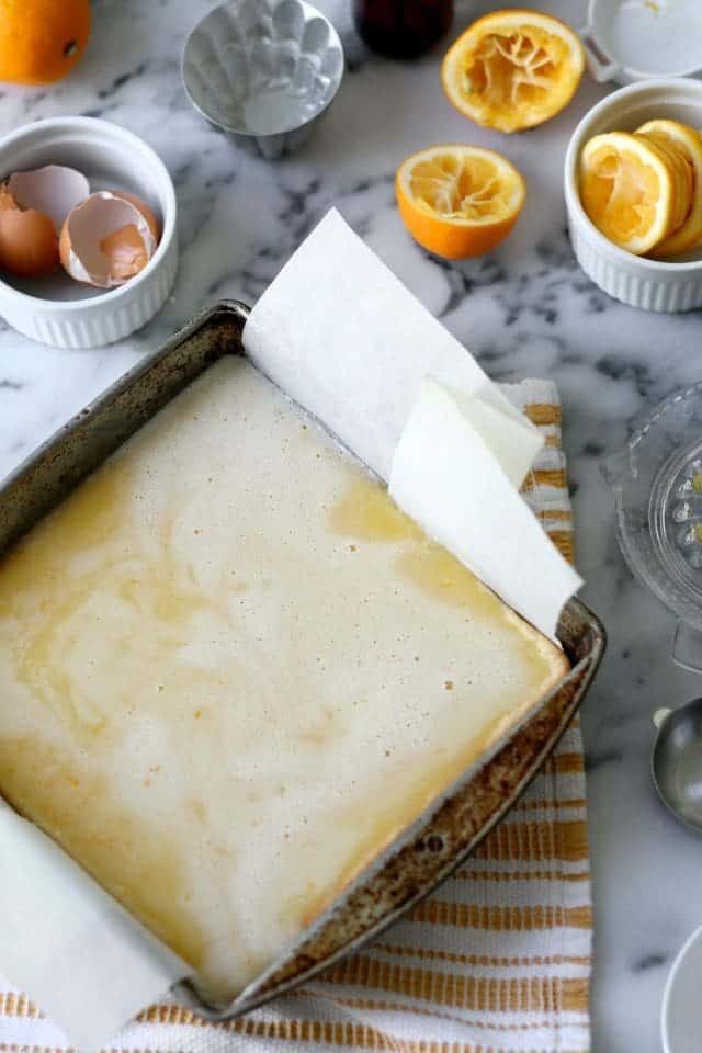 Meyer Lemon Bar Brûlée