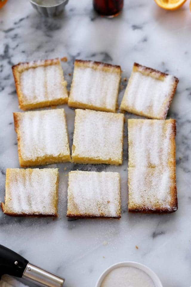 Meyer Lemon Bar Brûlée