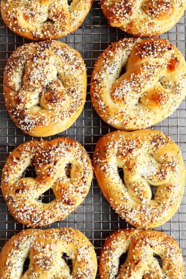 Baking Bootcamp- Sourdough Everything Pretzels