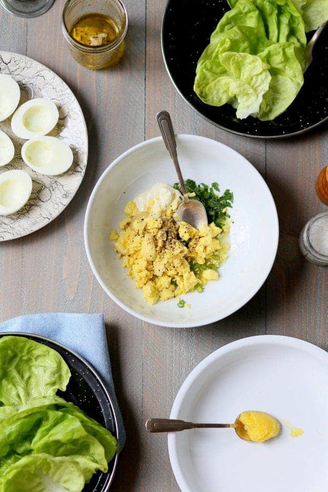 Jacques Pépin's Pan-Crisped Deviled Egg Salad