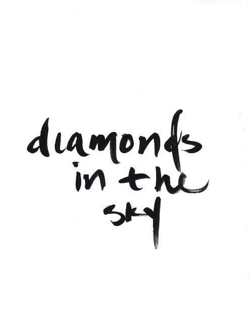 diamonds in the sky