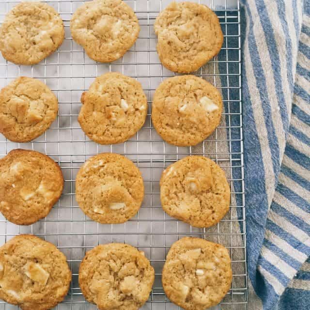 The Best Brown Butter White Chocolate Macadamia Cookies