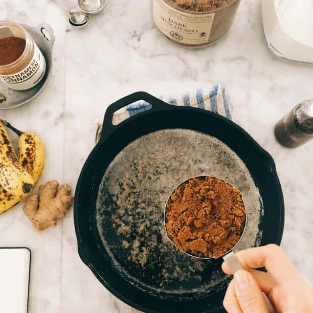 One-Skillet Dark and Stormy Banana Bread