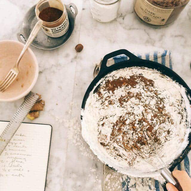 One-Skillet Dark and Stormy Banana Bread