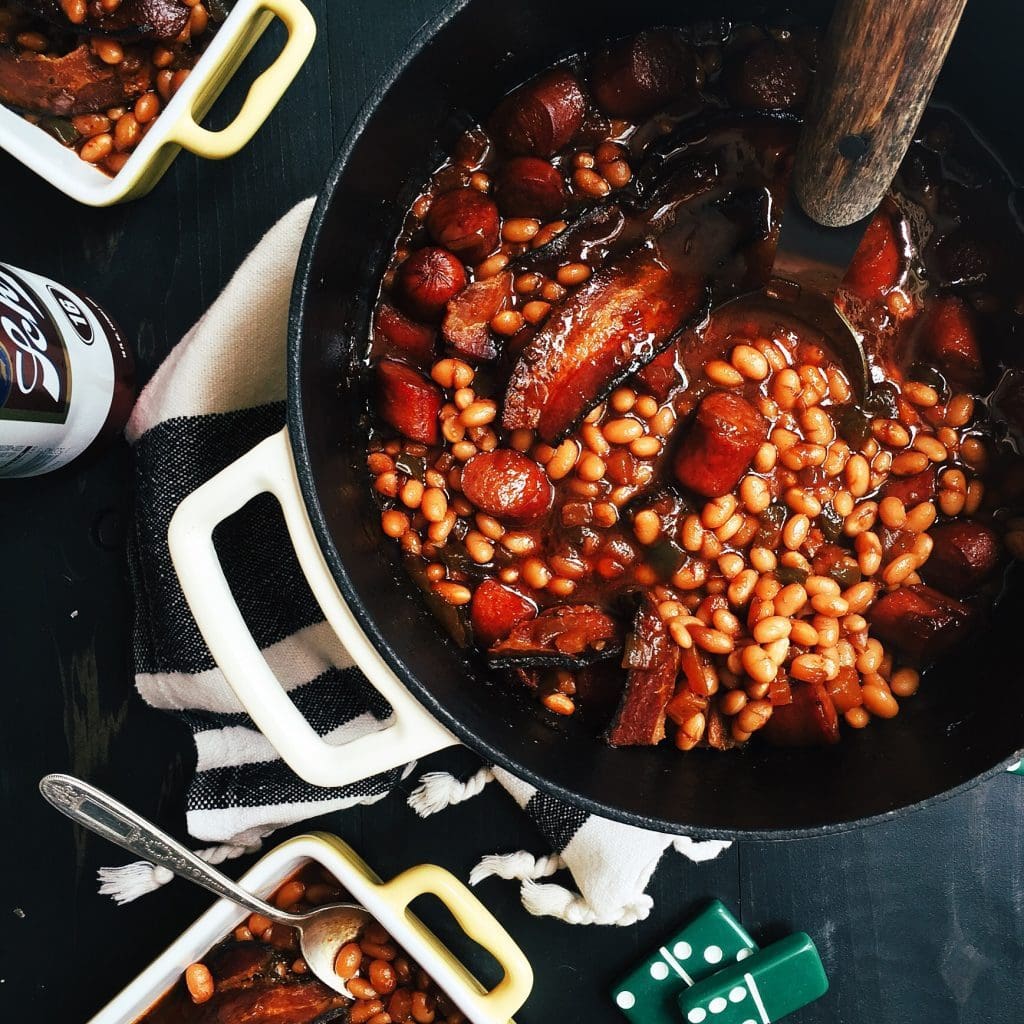 Homemade Franks and Beans