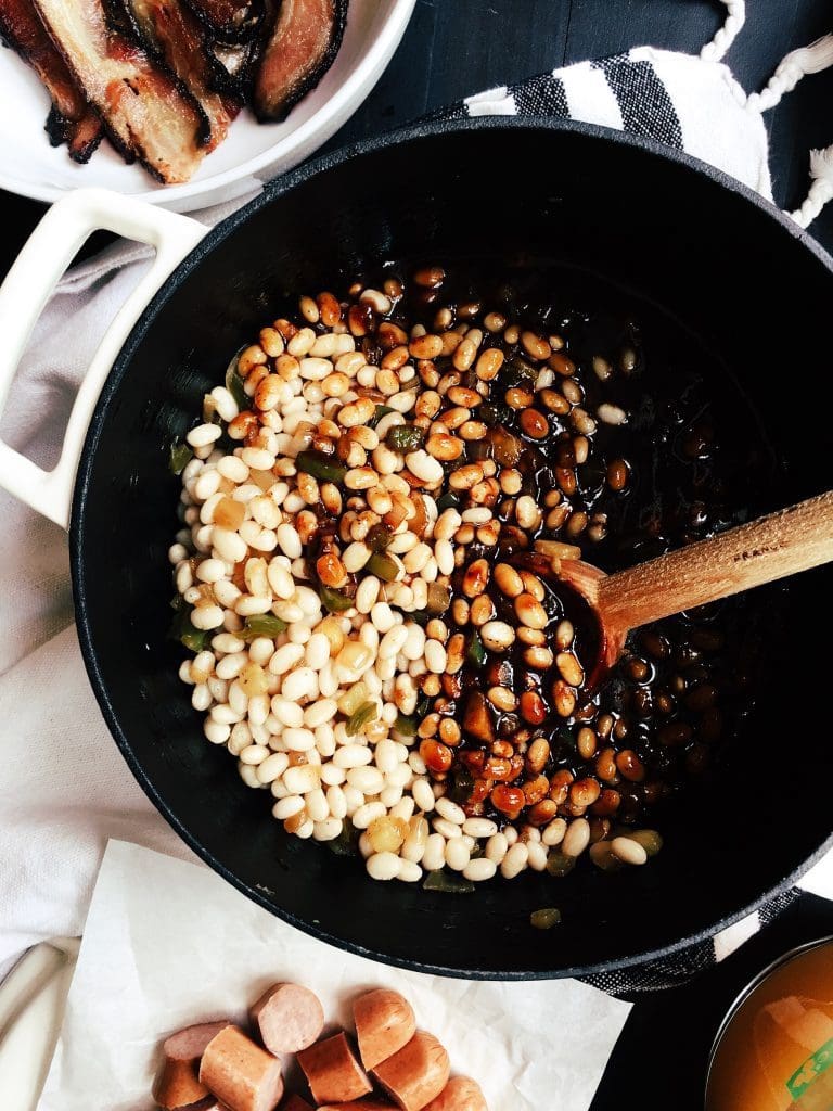 Homemade Franks and Beans
