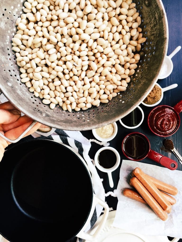 Homemade Franks and Beans