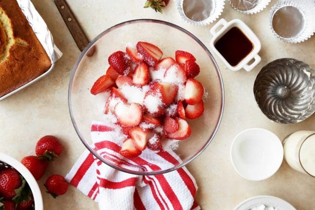 Grilled Strawberry Shortcake